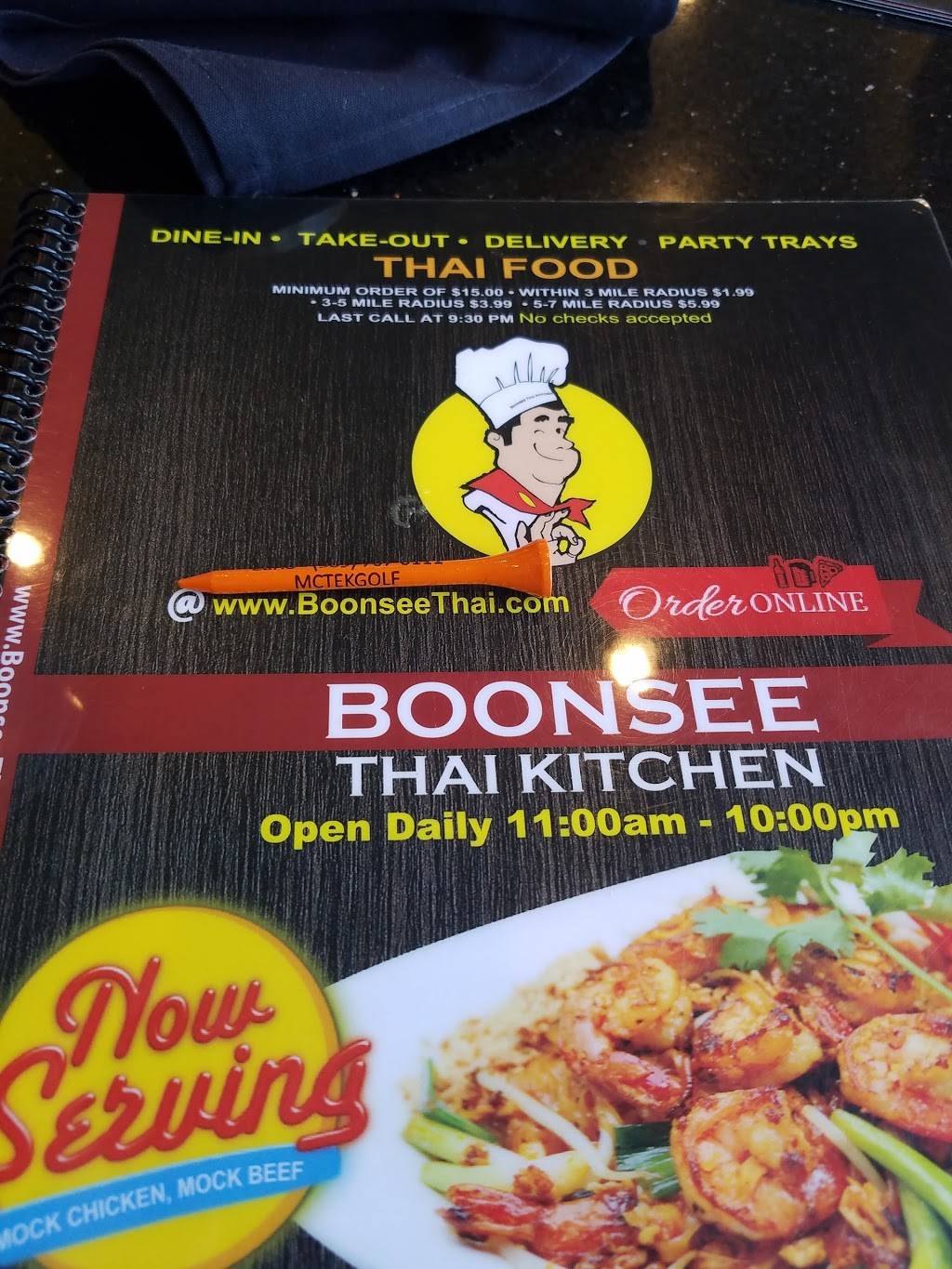 Boonsee Thai Kitchen | restaurant | 11368 Kenyon Way, Rancho Cucamonga, CA 91701, USA | 9097580345 OR +1 909-758-0345