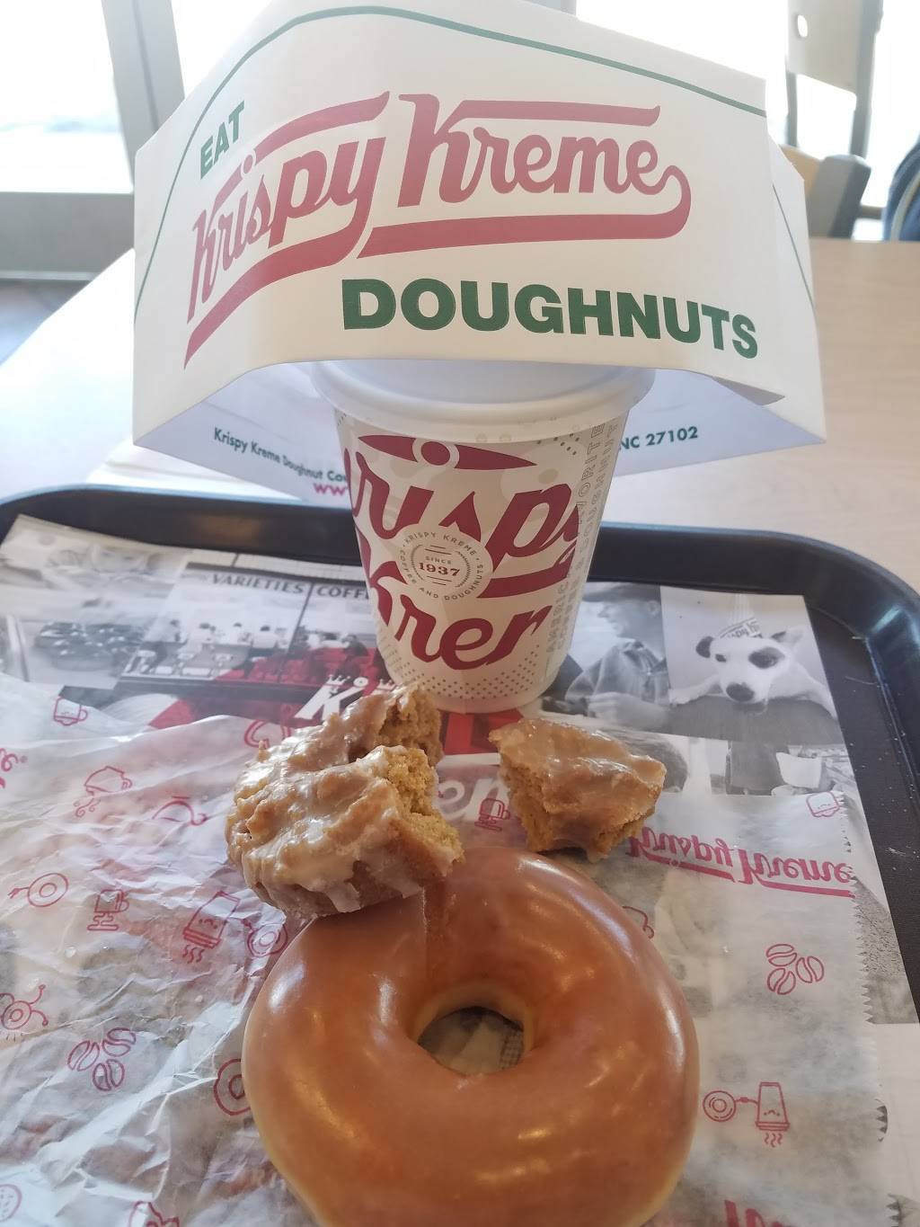 Krispy Kreme | bakery | 5474 Atlanta Hwy, Montgomery, AL 36109, USA | 3342777320 OR +1 334-277-7320