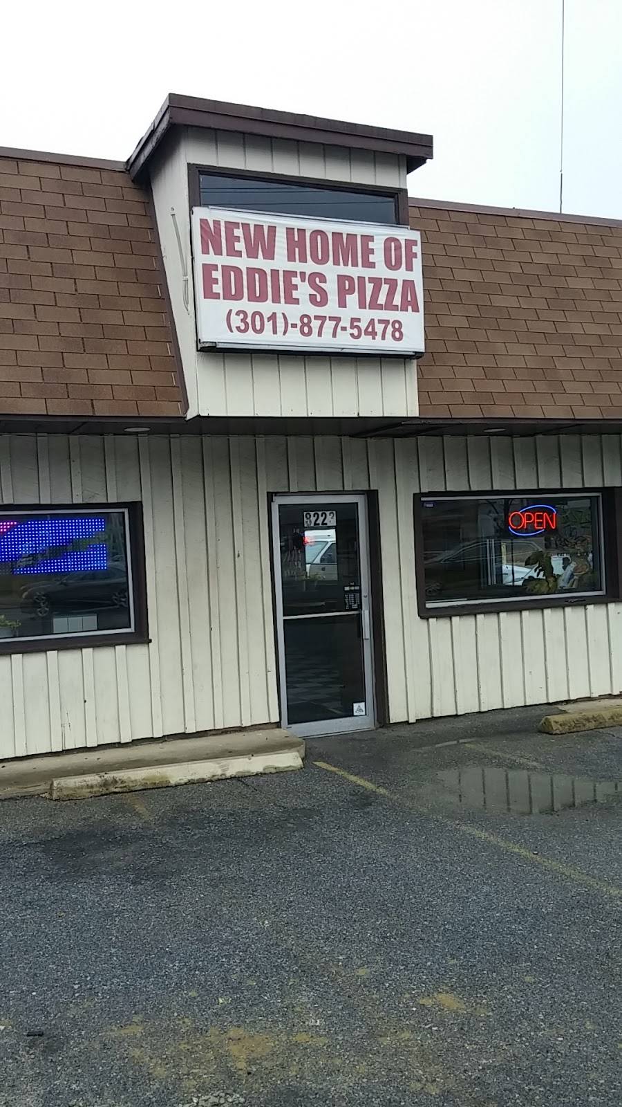 Eddies Pizza | restaurant | 8223 Woodyard Rd, Clinton, MD 20735, USA | 3018775478 OR +1 301-877-5478