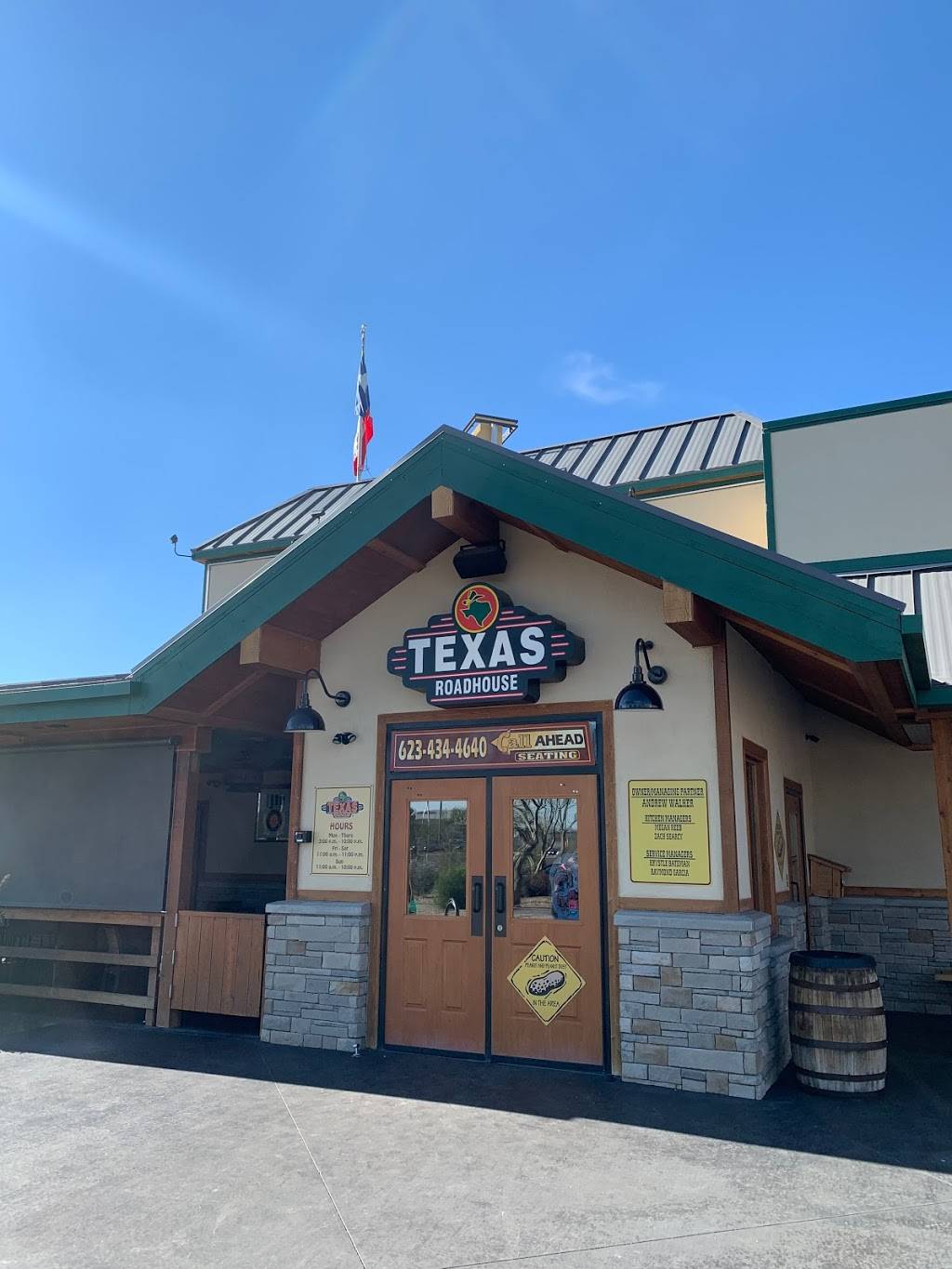 Texas Roadhouse | restaurant | 2600 W Happy Valley Rd, Phoenix, AZ 85085, USA | 6234344640 OR +1 623-434-4640