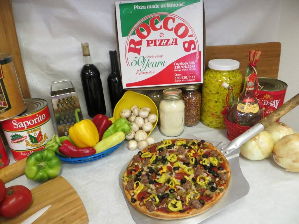 Roccos Pizza Shop | restaurant | 1053 Portage Trail, Cuyahoga Falls, OH 44221, USA | 3309283344 OR +1 330-928-3344