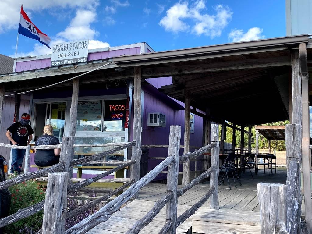 Sergio tacos | restaurant | 1642 FM2673, Canyon Lake, TX 78133, USA | 8309643464 OR +1 830-964-3464