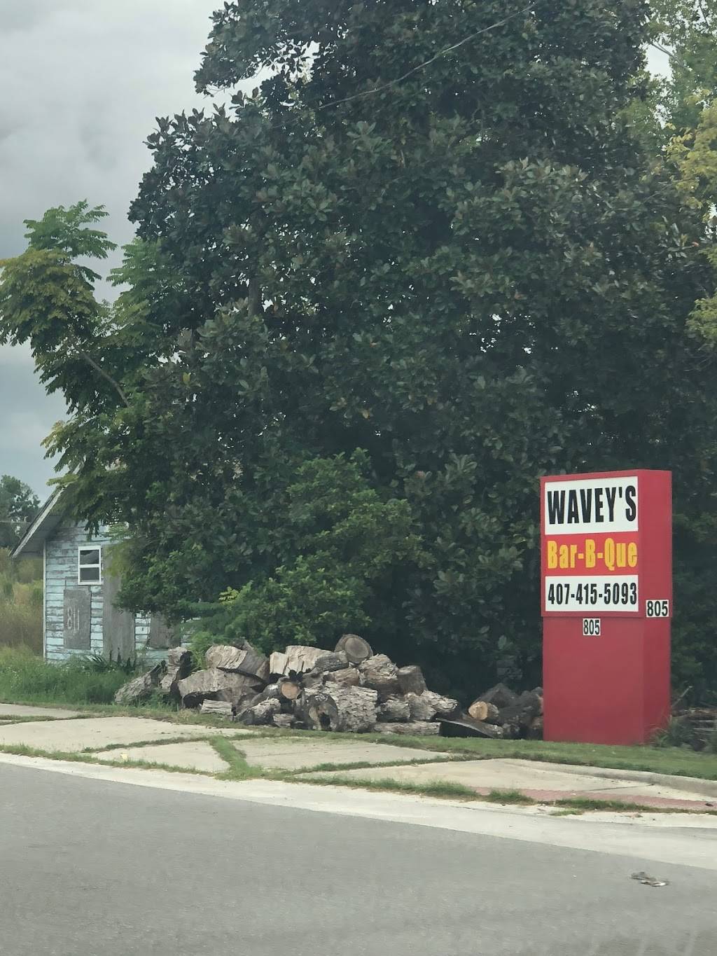 Wavey’s Bar-B-Que | restaurant | 805 Monroe Rd, Sanford, FL 32771, USA | 4074155093 OR +1 407-415-5093