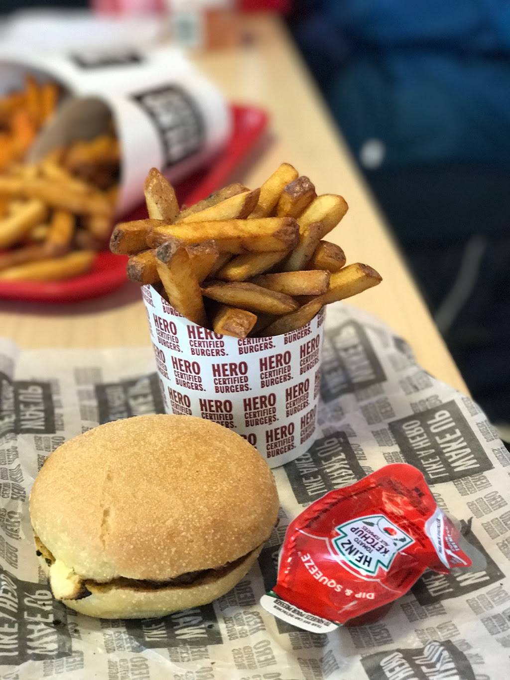 Hero Certified Burgers | restaurant | 12260 Yonge St, Richmond Hill, ON L4E 0W5, Canada | 2892345050 OR +1 289-234-5050