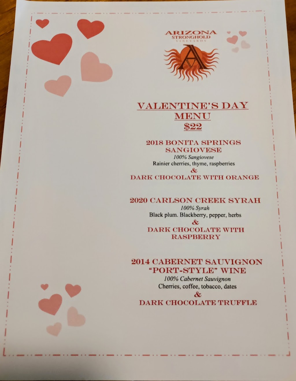 Arizona Stronghold Vineyards Old Town Scottsdale Tasting Room | restaurant | 4225 N Marshall Way Suite #2, Scottsdale, AZ 85251, USA | 4807791600 OR +1 480-779-1600