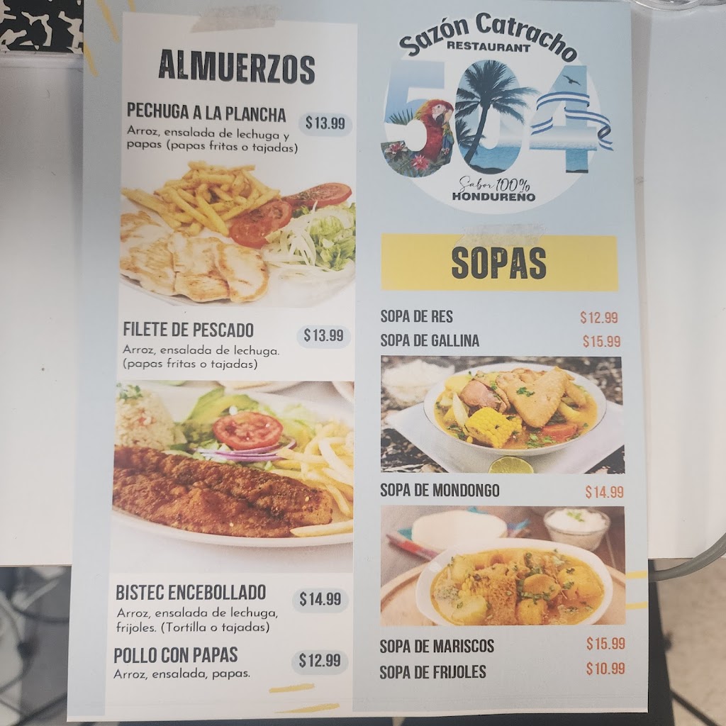 Sazon Catracho Restaurant | restaurant | 2345 Aldine Mail Rte Rd, Houston, TX 77039, USA | 3463751462 OR +1 346-375-1462