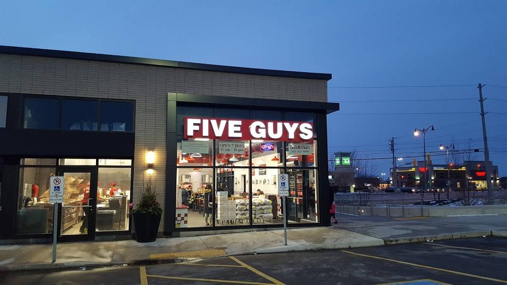 Five Guys | restaurant | 20 Clair Rd W, Guelph, ON N1L 0A8, Canada | 5197679090 OR +1 519-767-9090