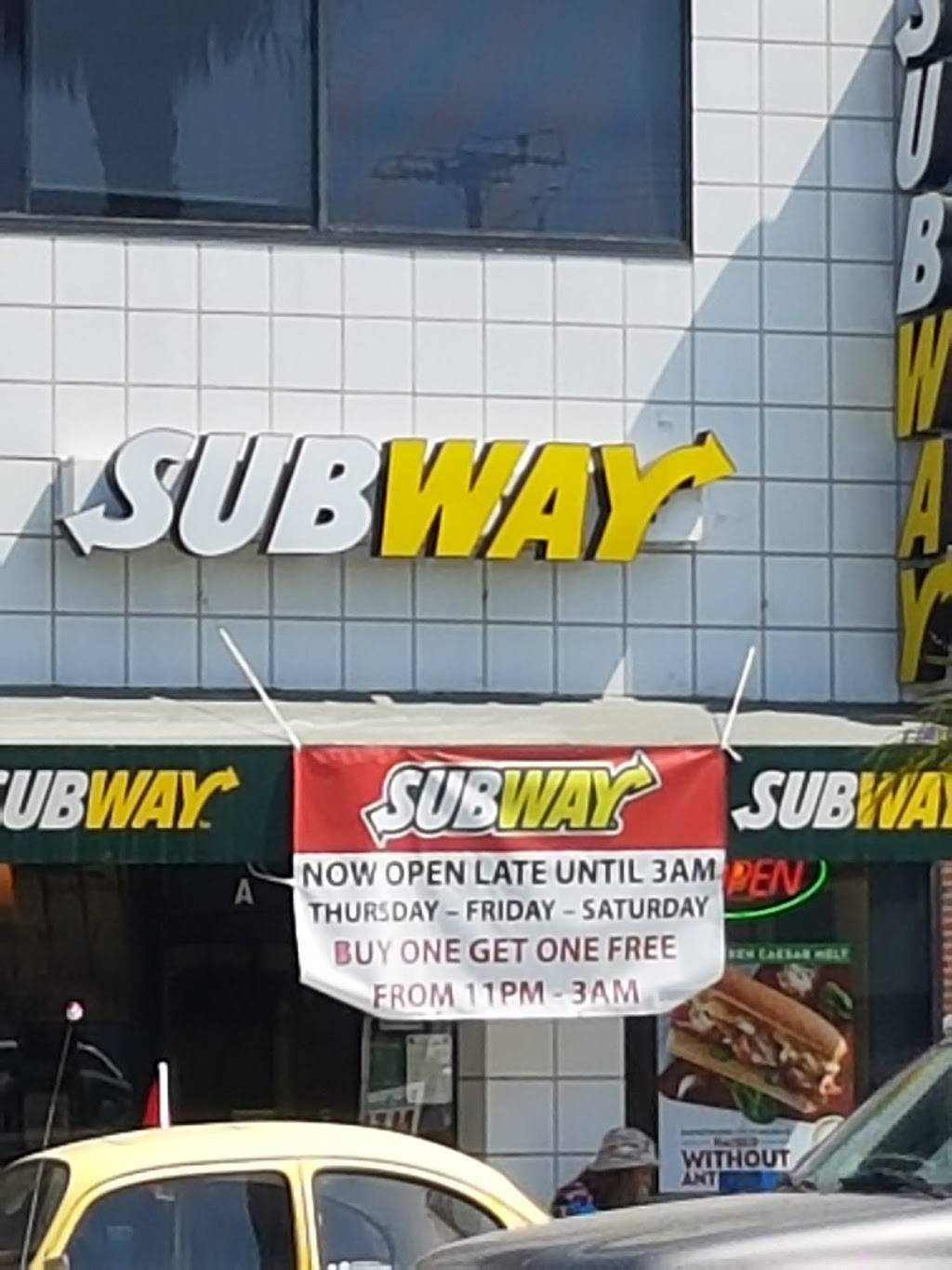 Subway Restaurants | restaurant | 5353 E 2nd St, Long Beach, CA 90803, USA | 5624385000 OR +1 562-438-5000