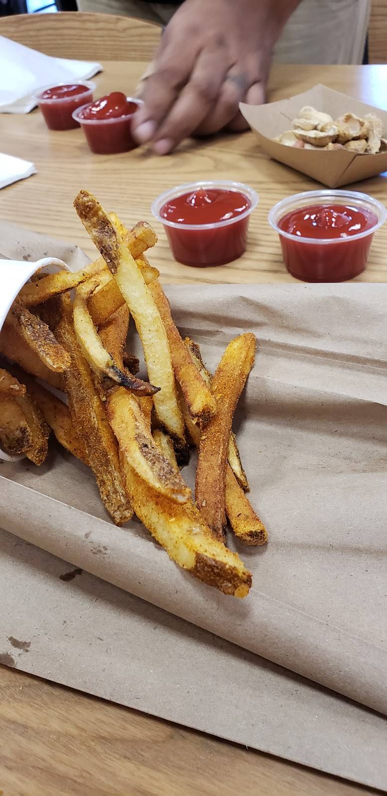 Five Guys | meal takeaway | 6304 SW 3rd St, Oklahoma City, OK 73128, USA | 4053478345 OR +1 405-347-8345