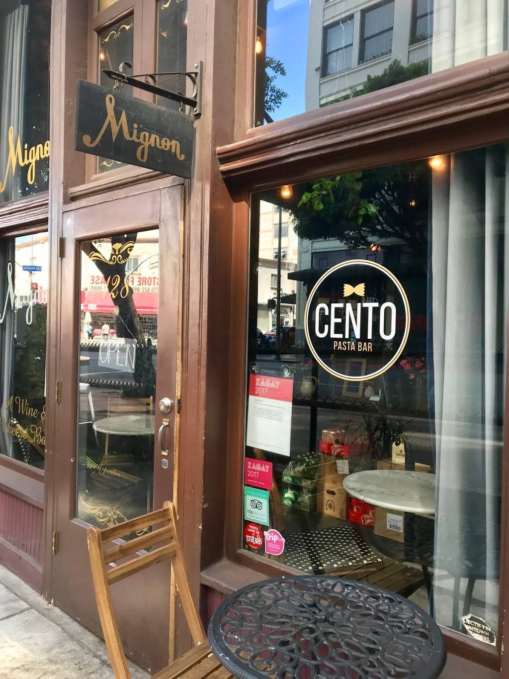 Cento Pasta Bar | restaurant | 128 E 6th St, Los Angeles, CA 90014, USA | 2134890131 OR +1 213-489-0131