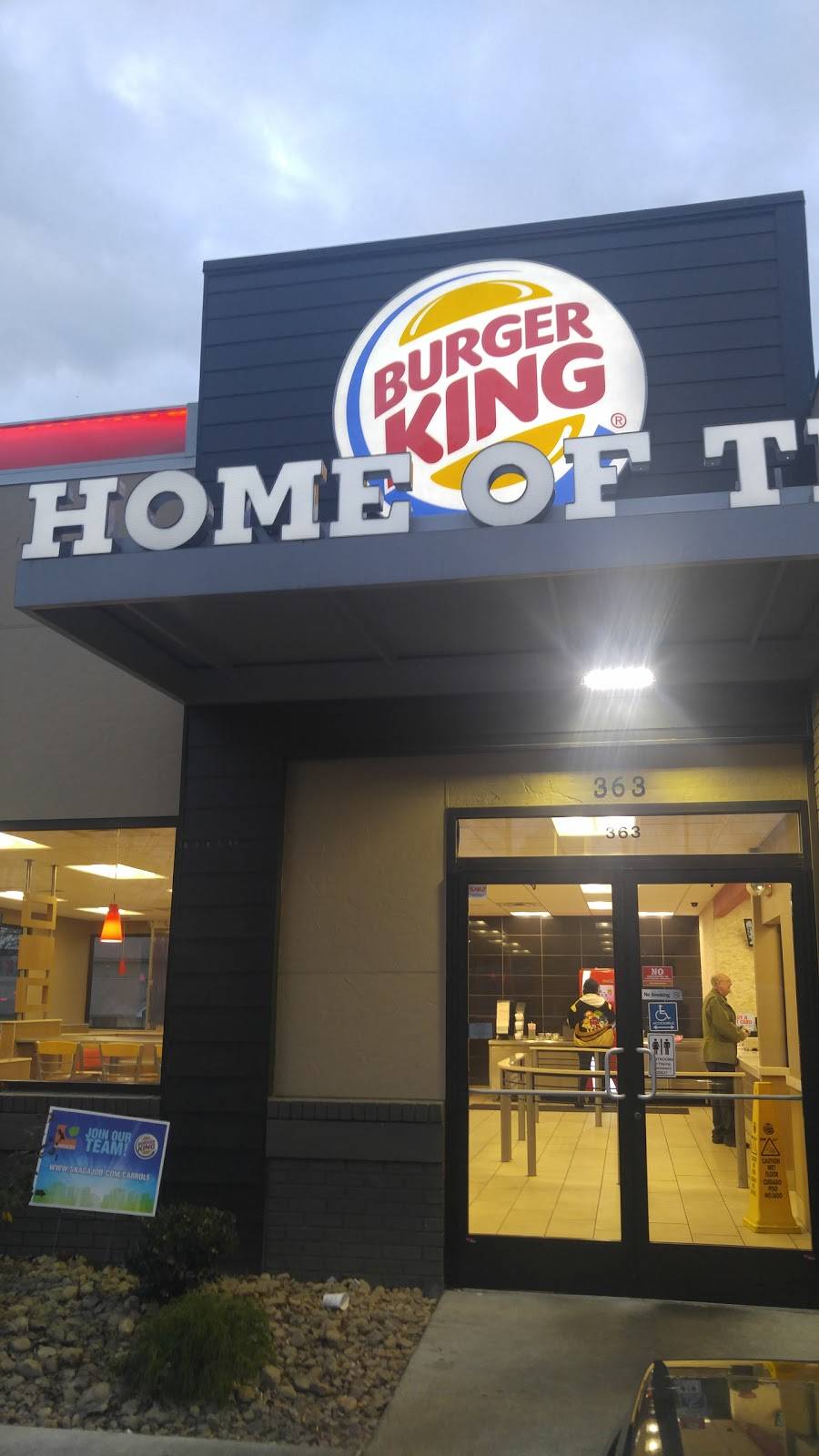 Burger King | restaurant | 363 Harding Pl, Nashville, TN 37211, USA | 6157810292 OR +1 615-781-0292