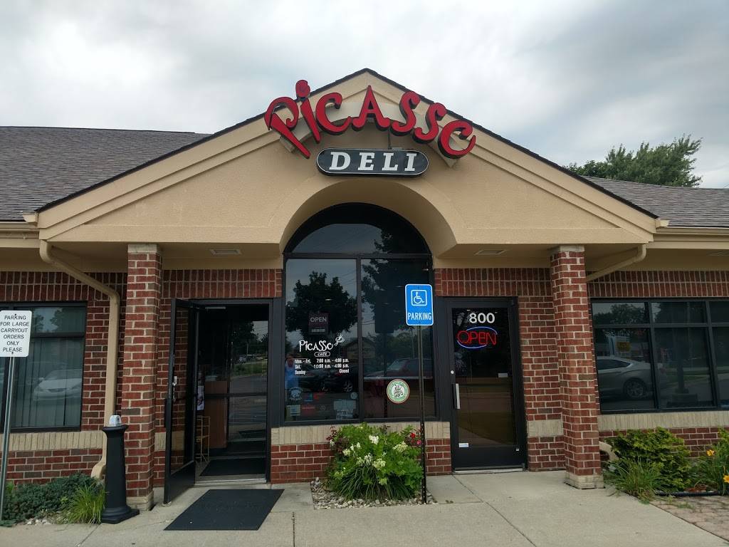 Picasso Deli | cafe | 39915 Grand River Ave, Novi, MI 48375, USA | 2484270600 OR +1 248-427-0600