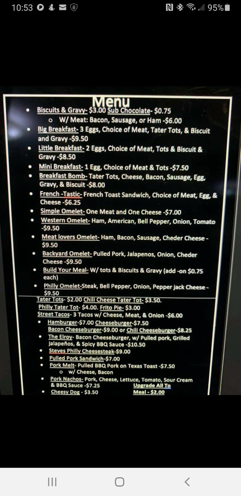 Elroys | restaurant | 3202 S Arkansas Ave, Russellville, AR 72802, USA | 4794539064 OR +1 479-453-9064