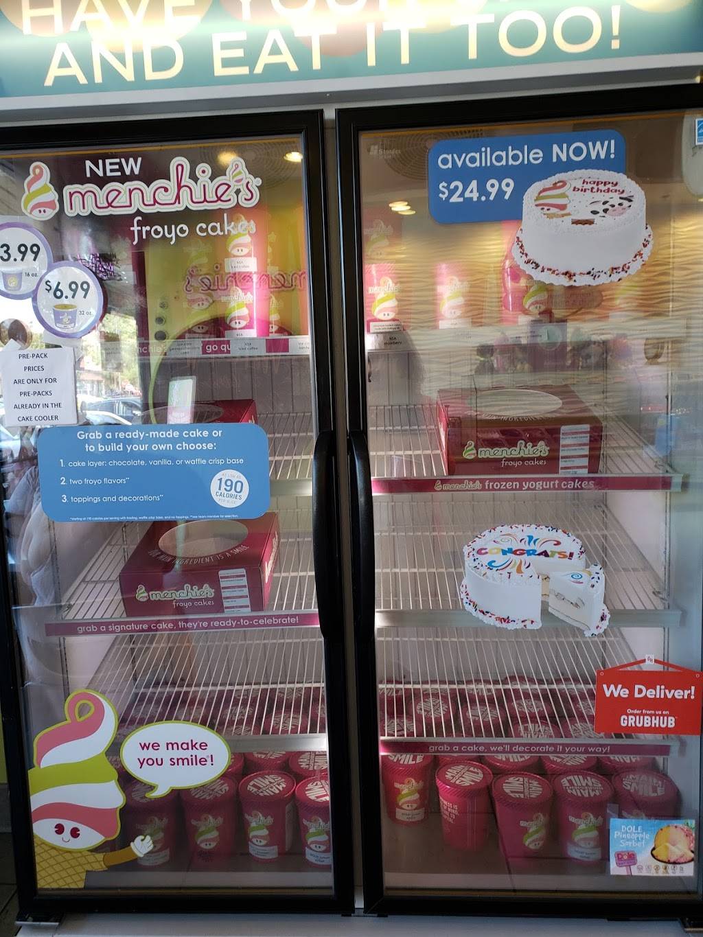 Menchies Frozen Yogurt | bakery | 972 Admiral Callaghan Ln Ste B1, Vallejo, CA 94591, USA | 7073735890 OR +1 707-373-5890