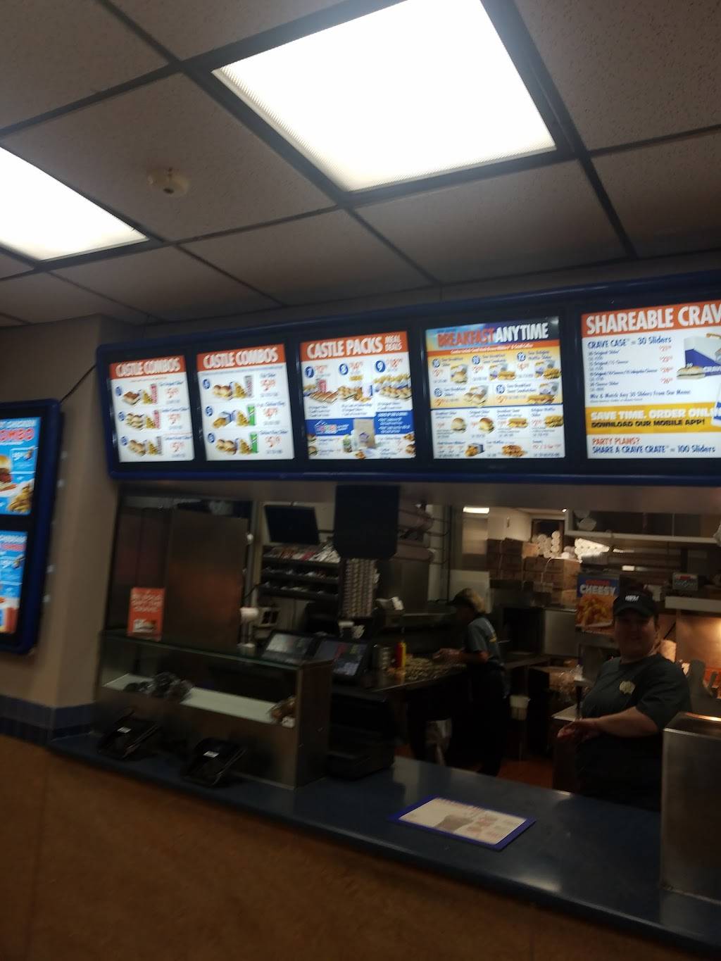 White Castle | restaurant | 105 Sheek Rd, Greenwood, IN 46143, USA | 3178871960 OR +1 317-887-1960