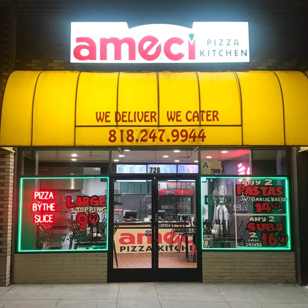 Ameci Pizza Kitchen | meal delivery | 728 S Glendale Ave, Glendale, CA 91205, USA | 8182479944 OR +1 818-247-9944