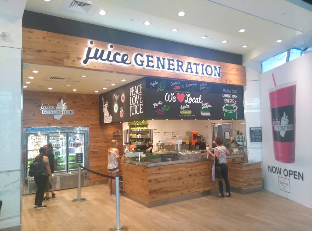 Juice Generation | restaurant | 125 Westchester Ave, White Plains, NY 10601, USA | 2125311110 OR +1 212-531-1110