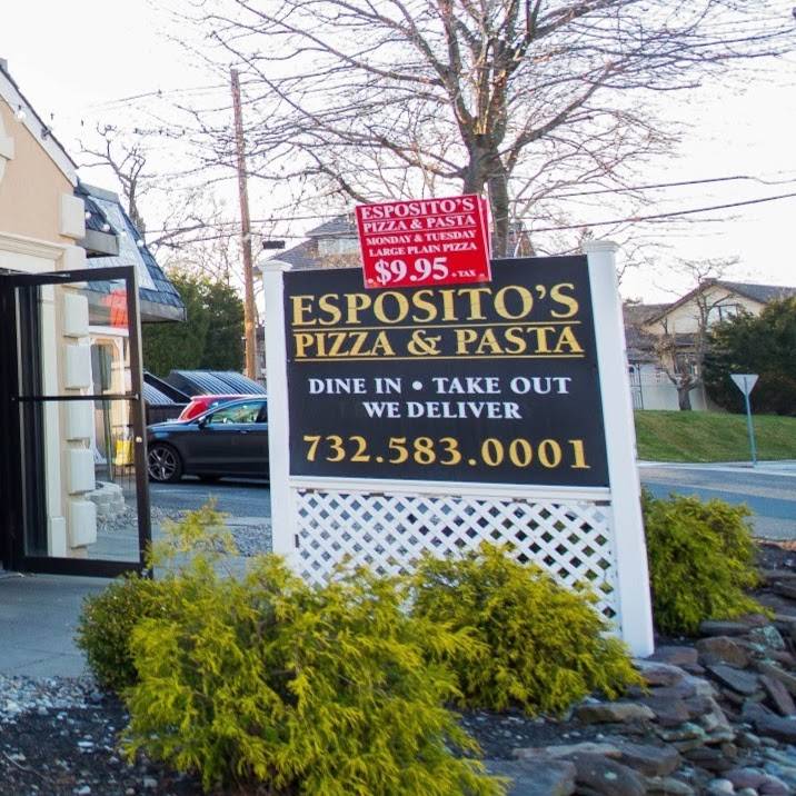 Espositos Pizza | restaurant | 930 NJ-34, Matawan, NJ 07747, USA | 7325830001 OR +1 732-583-0001