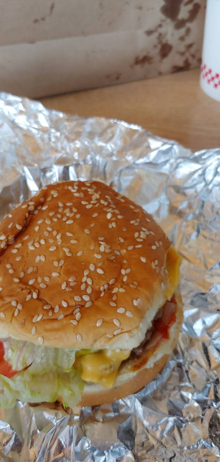 Five Guys | meal takeaway | 9749 Northlake Centre Pkwy, Charlotte, NC 28216, USA | 7045962292 OR +1 704-596-2292