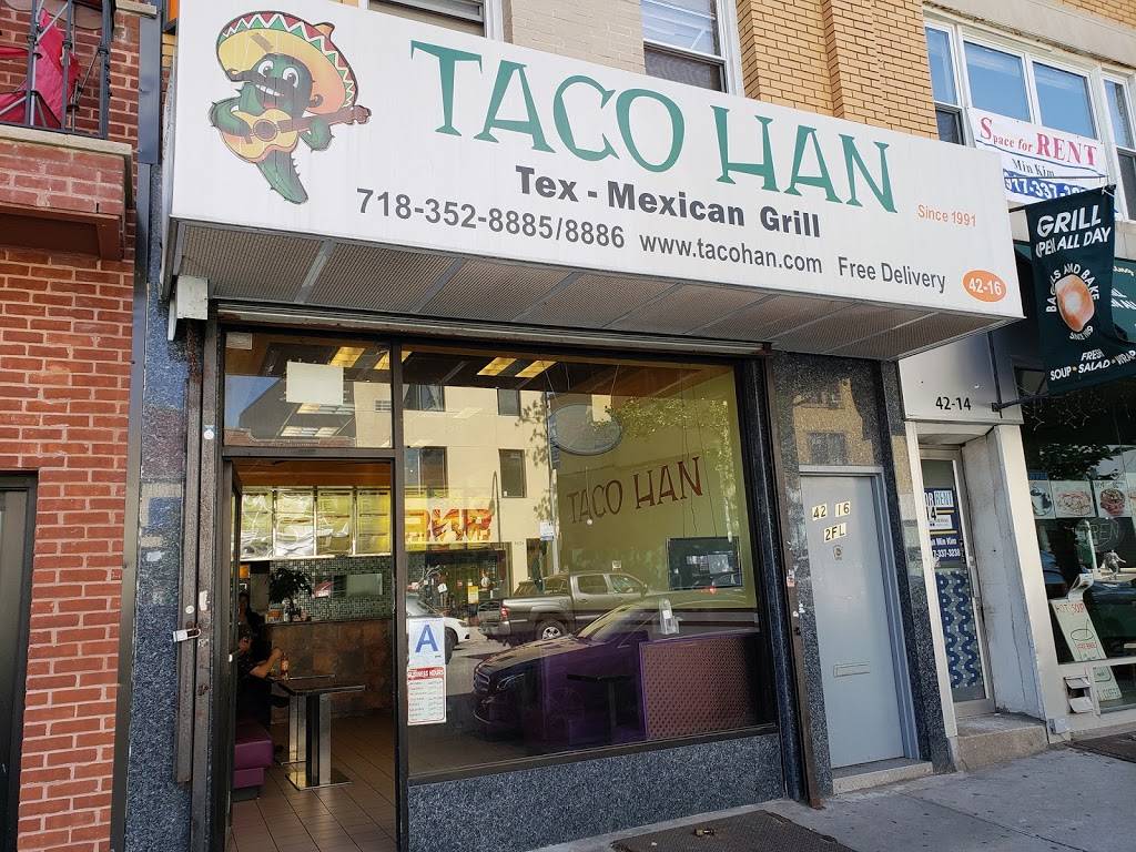 Taco Han | restaurant | 4216 Bell Blvd, Bayside, NY 11361, USA | 7183528885 OR +1 718-352-8885