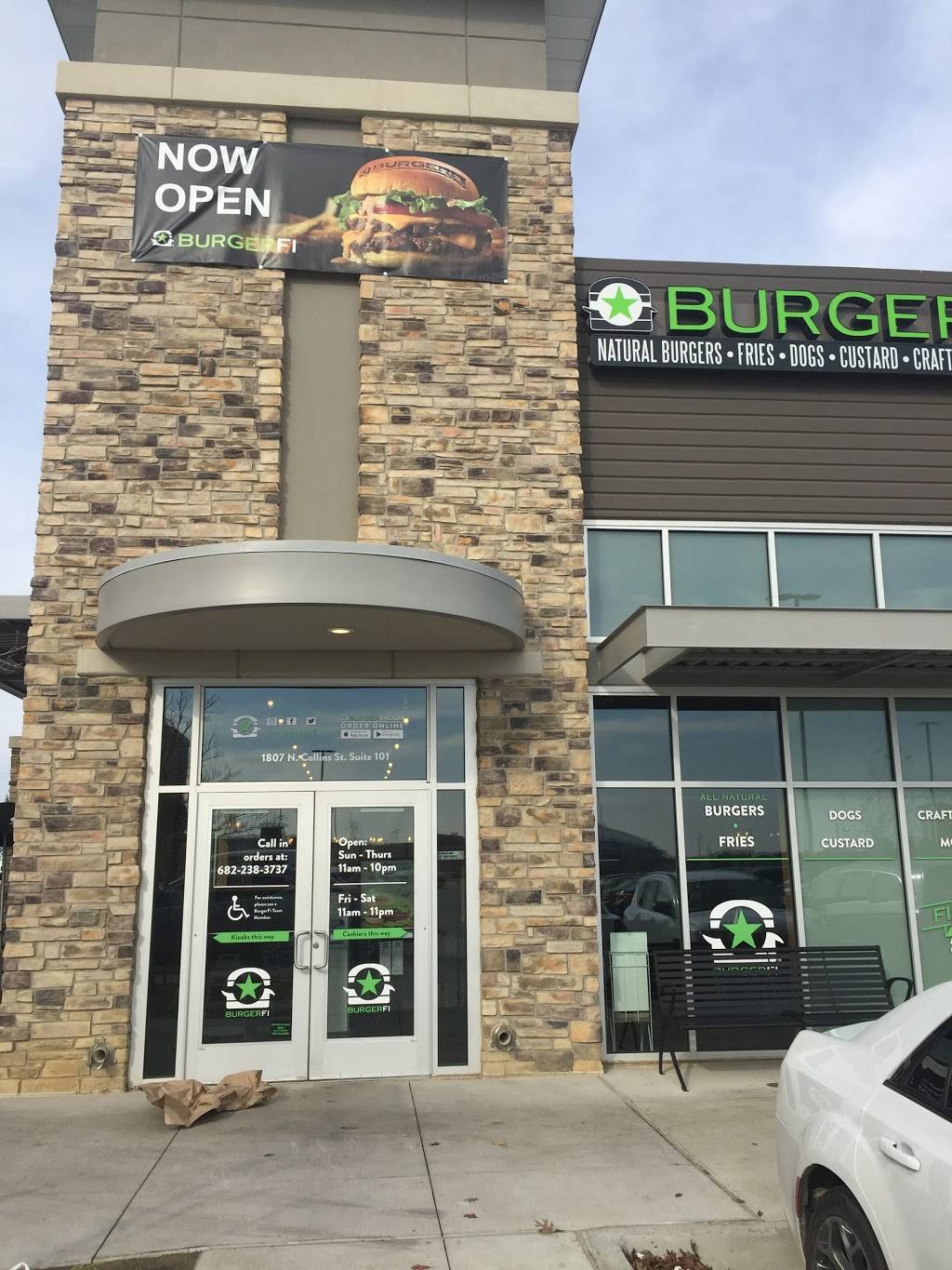 BurgerFi | restaurant | 1807 N Collins St #101, Arlington, TX 76011, USA | 6822383737 OR +1 682-238-3737