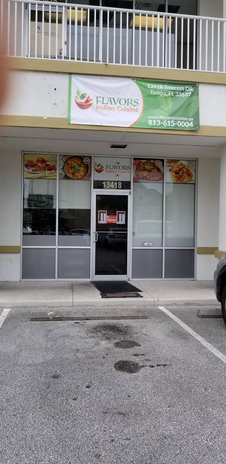 Flavors Indian Cuisine | restaurant | 13418 Telecom Dr, Tampa, FL 33637, USA | 8136150004 OR +1 813-615-0004