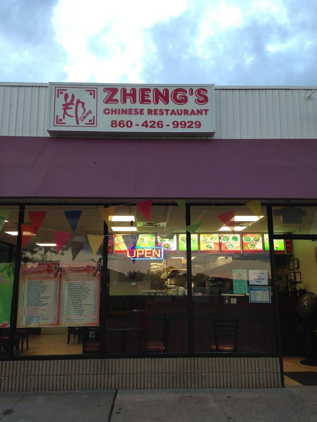 Zhengs Chinese Restaurant | restaurant | 2211 Meriden-Waterbury Turnpike, Marion, CT 06479, USA | 8604269929 OR +1 860-426-9929