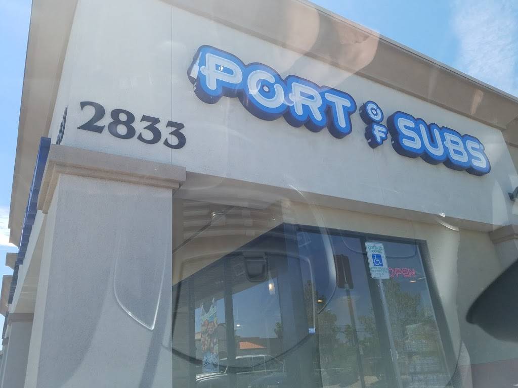 Port of Subs | restaurant | 2833 E Desert Inn Rd #3, Las Vegas, NV 89121, USA | 7028949588 OR +1 702-894-9588