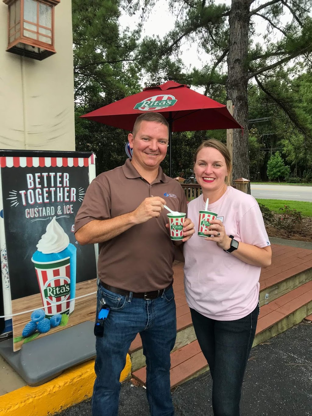 Ritas Italian Ice & Frozen Custard | restaurant | 420 Eastern Shore Shopping Center, Fairhope, AL 36532, USA | 2515177472 OR +1 251-517-7472