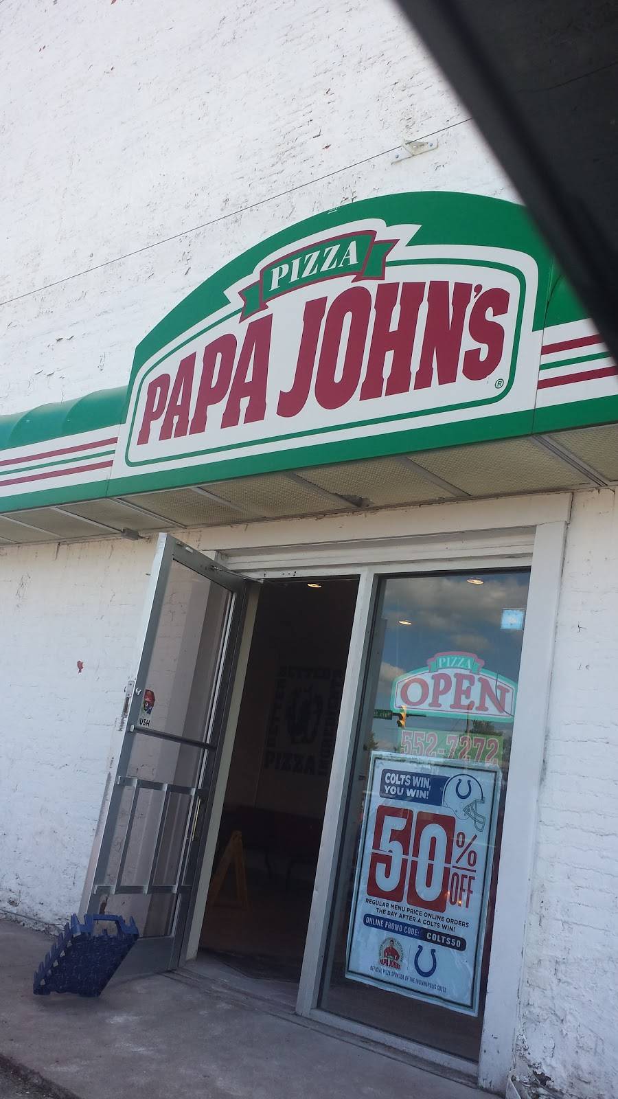 Papa Johns Pizza | restaurant | 104 S Anderson St, Elwood, IN 46036, USA | 7655527272 OR +1 765-552-7272