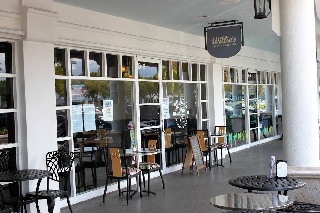 Willie’s Sushi Bar & Bistro | restaurant | 5030 Champion Blvd #G8, Boca Raton, FL 33496, USA | 5617575810 OR +1 561-757-5810