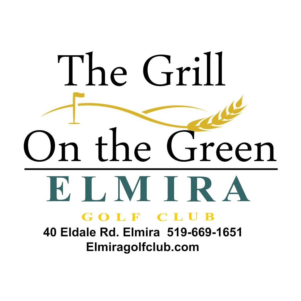 The Grill On The Green | restaurant | 40 Eldale Rd, Elmira, ON N3B 2C7, Canada | 519669165227 OR +1 519-669-1652 ext. 27