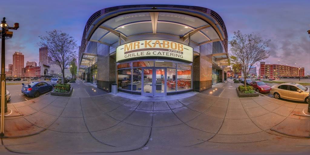 Mr. Kabob Xpress Grille & Catering | restaurant | 119 Monroe St, Detroit, MI 48226, USA | 3134966666 OR +1 313-496-6666