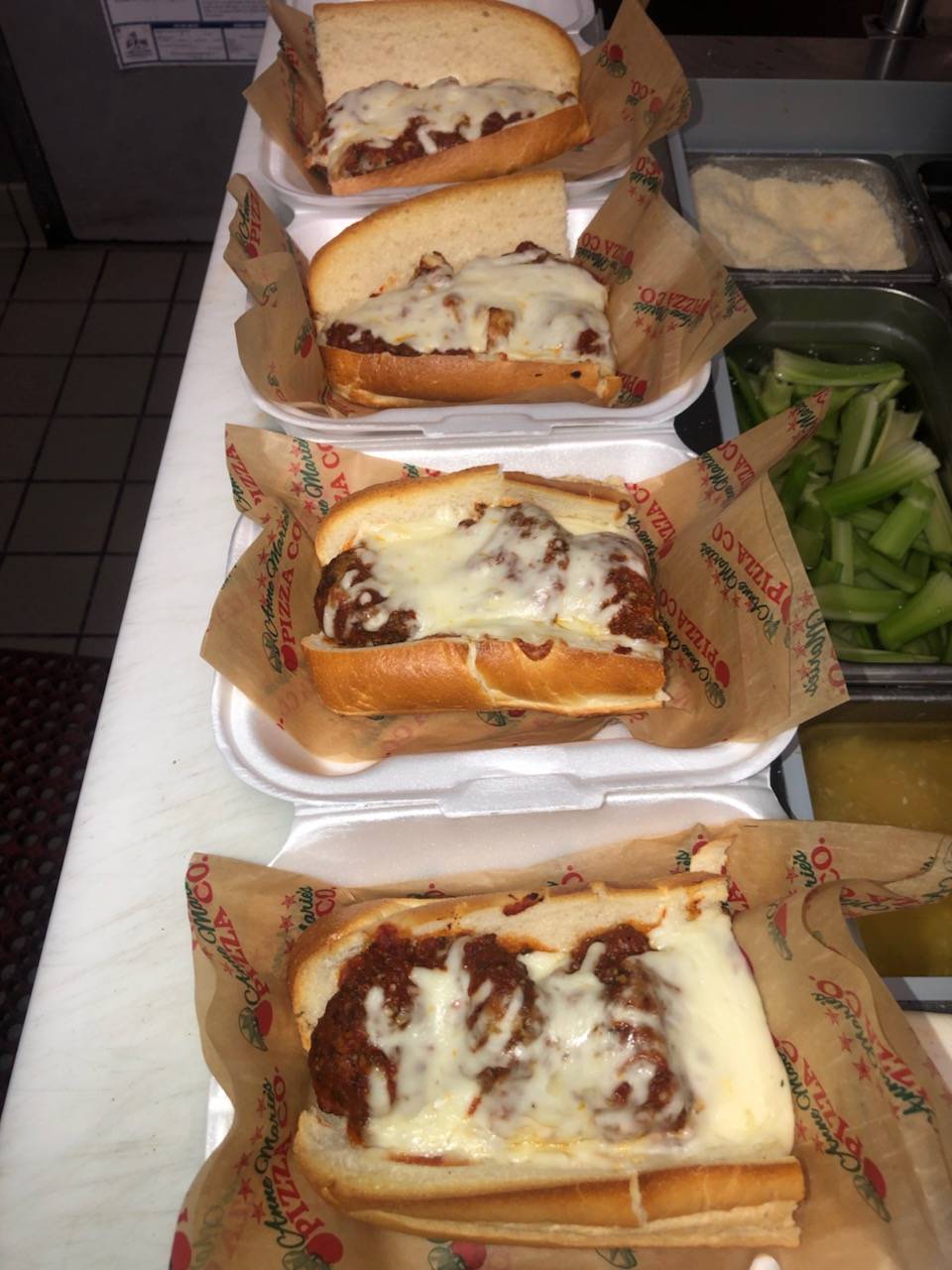 Anne Marie’s pizza and sub company | restaurant | 2313 N Federal Hwy, Pompano Beach, FL 33064, USA | 9548896600 OR +1 954-889-6600