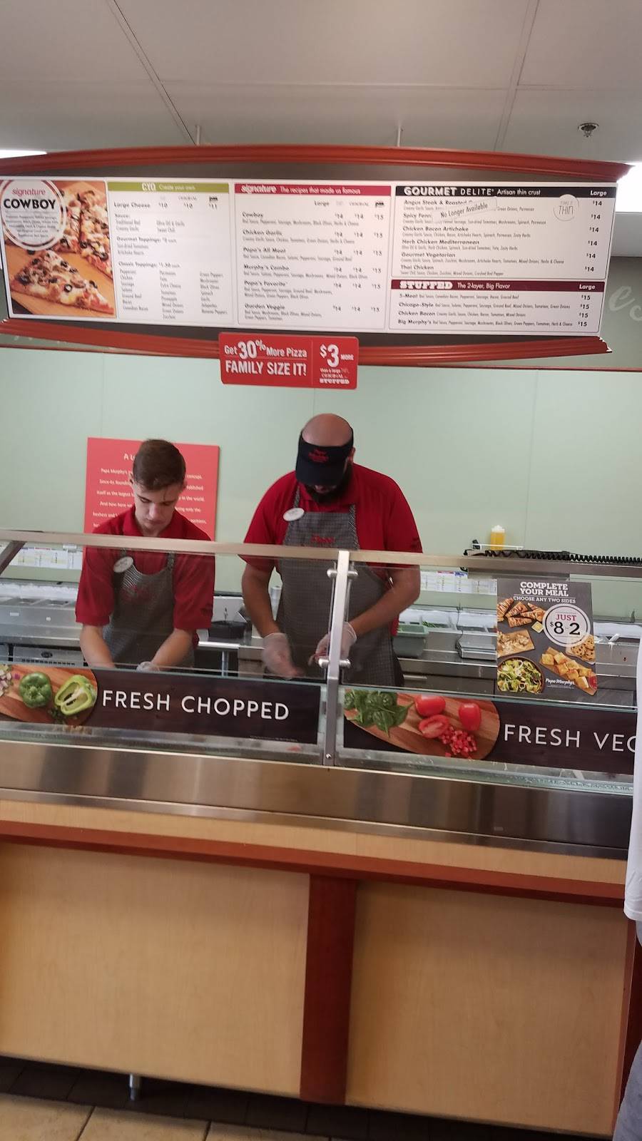 Papa Murphys Take N Bake Pizza | meal takeaway | 1124 Wallace Rd NW #120, Salem, OR 97304, USA | 5034850777 OR +1 503-485-0777