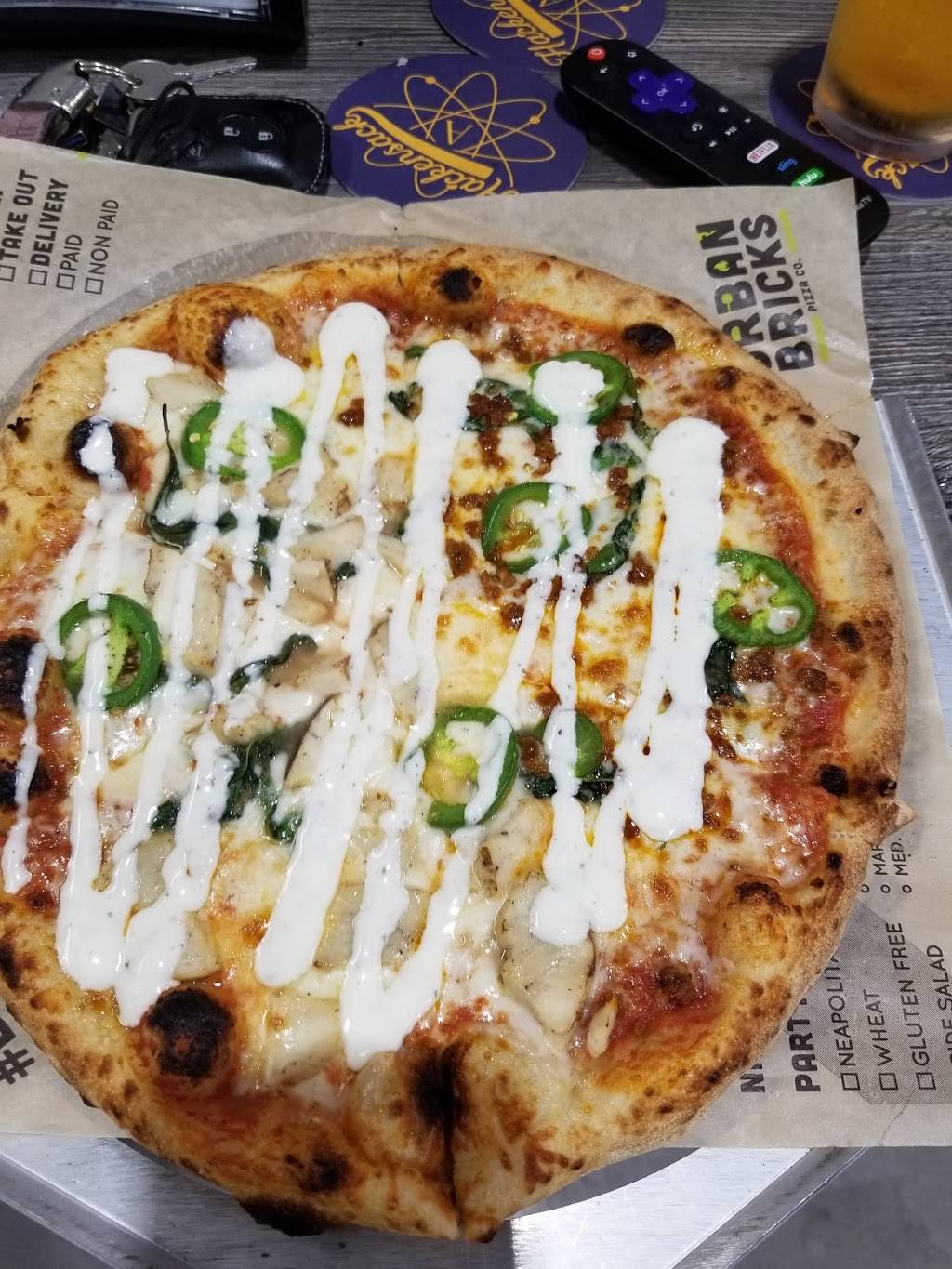 Urban Bricks Pizza | restaurant | 190 Passaic Ave, Kearny, NJ 07032, USA | 5512748000 OR +1 551-274-8000