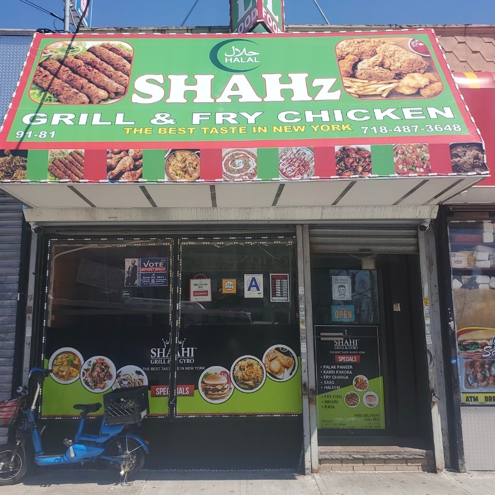 Shahz Grill and Fry Chicken Corp. | restaurant | 9181 111th St, Queens, NY 11418, USA | 7184873648 OR +1 718-487-3648