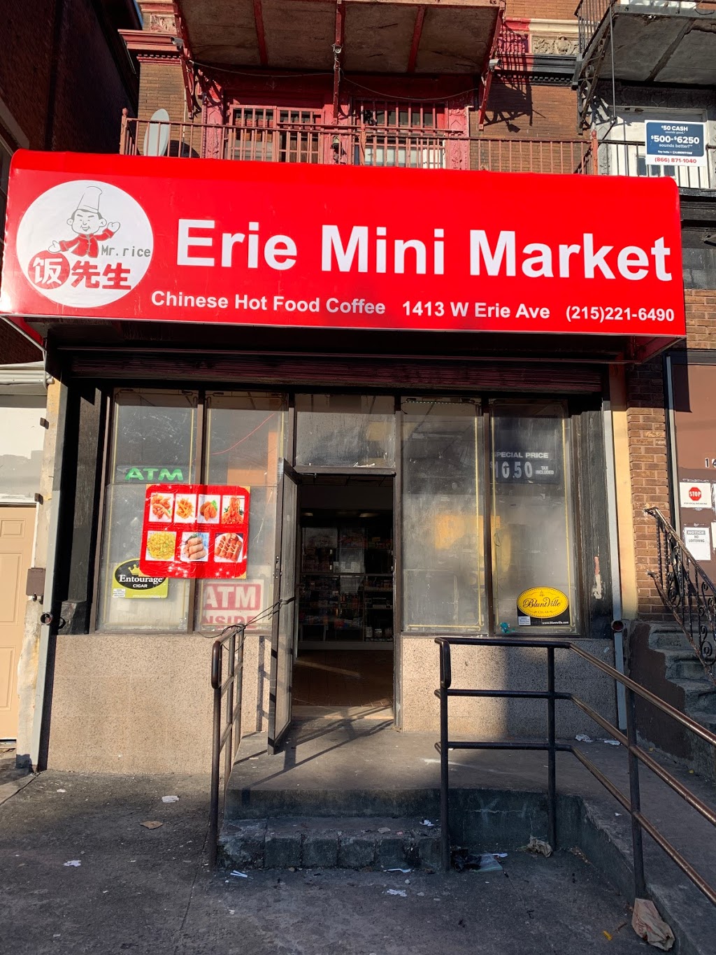Erie Mini Market mr.rice | restaurant | 1413 W Erie Ave, Philadelphia, PA 19140, USA | 2152216490 OR +1 215-221-6490