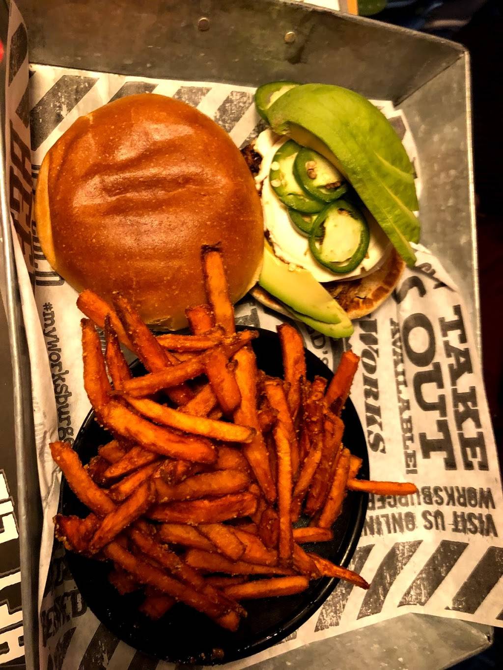 The WORKS Gourmet Burger Bistro | restaurant | 3500 Fallowfield Rd, Nepean, ON K2J 4A7, Canada | 6138231234 OR +1 613-823-1234