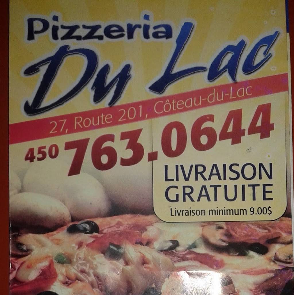 Pizzeria Du Lac | restaurant | 27 QC-201, Coteau-du-Lac, QC J0P 1B0, Canada | 4507630644 OR +1 450-763-0644
