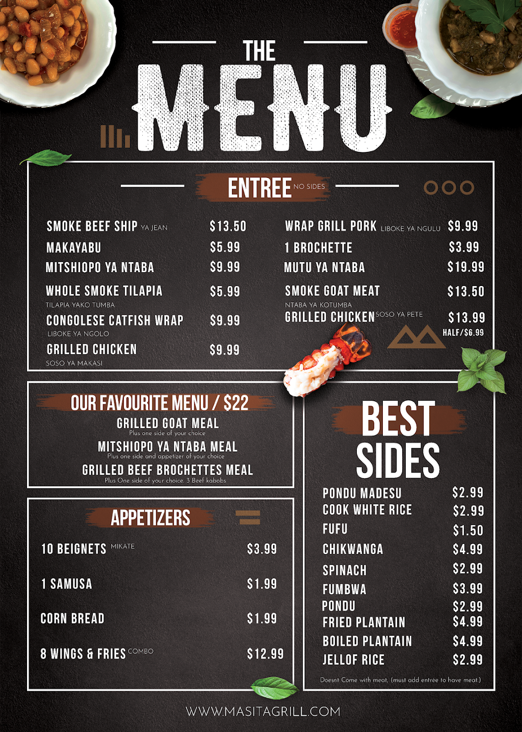 Masita Grill | restaurant | 3718 Portland St #268, Irving, TX 75038, USA | 4692629183 OR +1 469-262-9183