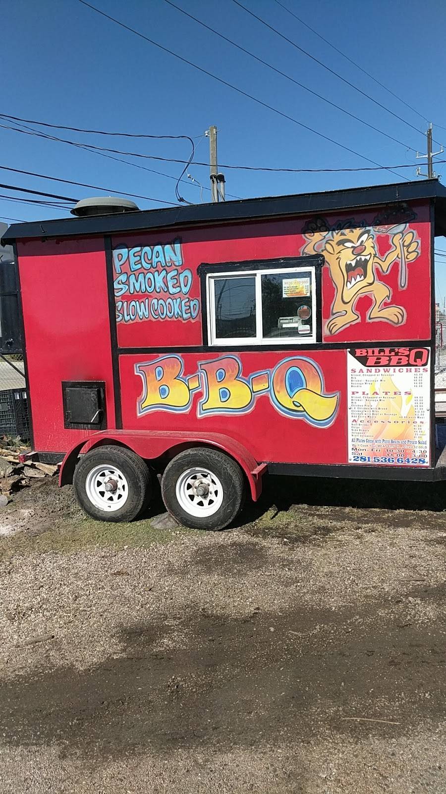 Blazin Bills BBQ & Firewood | restaurant | 5710 Brittmoore Rd, Houston, TX 77041, USA | 2815366428 OR +1 281-536-6428