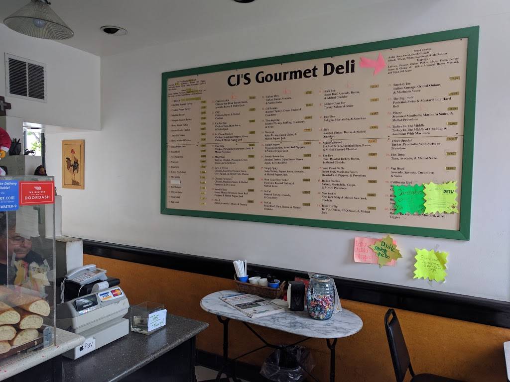 Cjs Gourmet Delicatessen | restaurant | 290 Primrose Rd, Burlingame, CA 94010, USA | 6503483117 OR +1 650-348-3117
