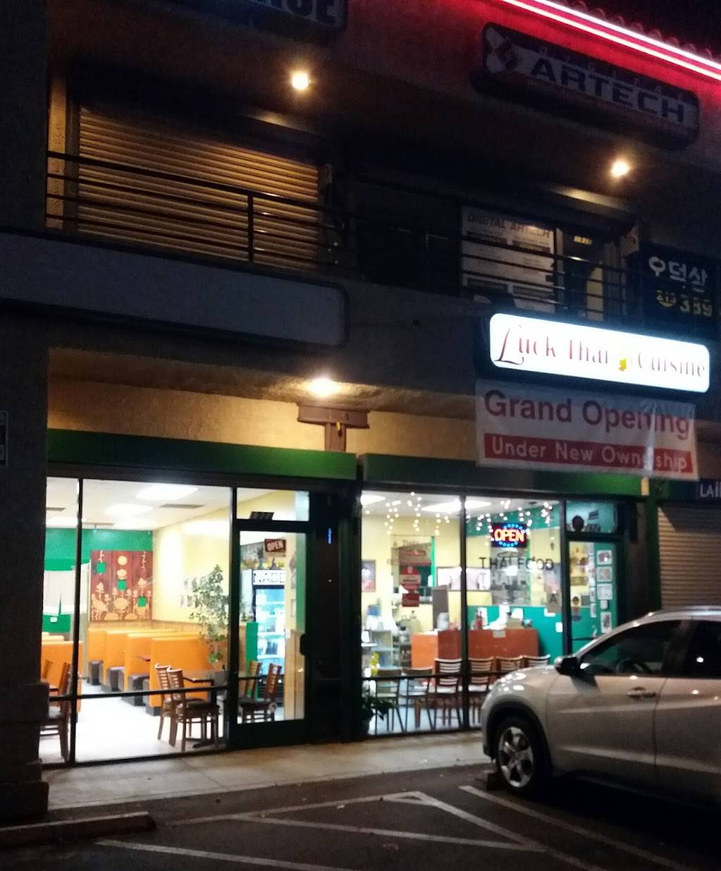 Luck Thai Cuisine | restaurant | 524 S Occidental Blvd, Los Angeles, CA 90057, USA | 2133892893 OR +1 213-389-2893