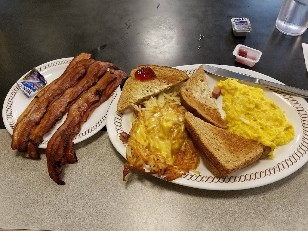 Waffle House | meal takeaway | 105 S Martin Luther King Ave, Oklahoma City, OK 73117, USA | 4052363262 OR +1 405-236-3262