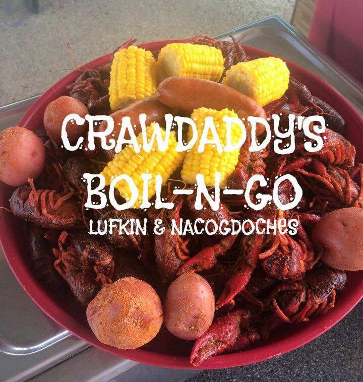 Crawdaddys Boil-N-Go | restaurant | 1202 S Chestnut St, Lufkin, TX 75901, USA | 9363663648 OR +1 936-366-3648