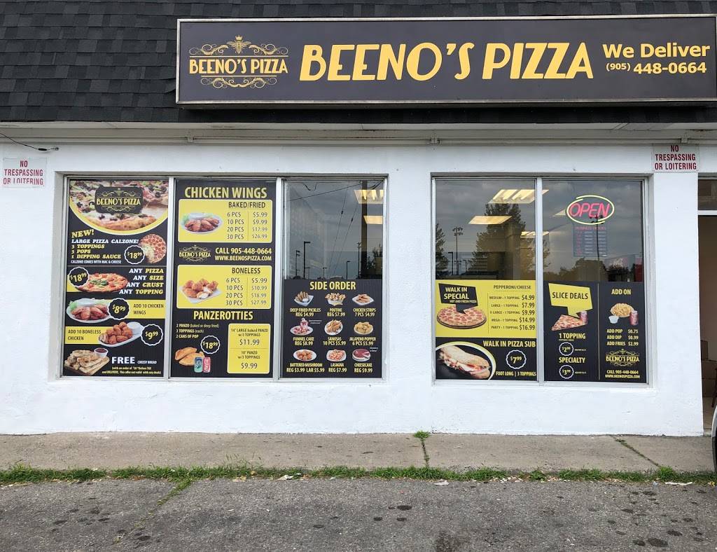 Beenos Pizza | restaurant | 100 Nonquon Rd #2, Oshawa, ON L1G 3S4, Canada | 9054480664 OR +1 905-448-0664