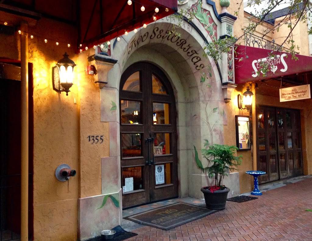 Two Senoritas Restaurant | restaurant | 1355 Main St, Sarasota, FL 34236, USA | 9413661618 OR +1 941-366-1618