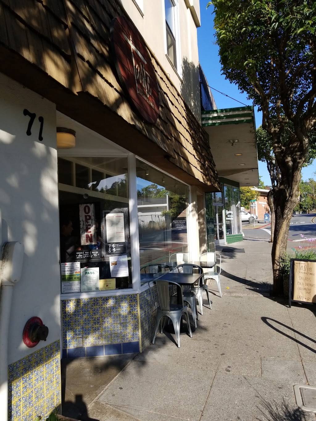 Taste Kitchen & Table | cafe | 71 Broadway, Fairfax, CA 94930, USA | 4154559040 OR +1 415-455-9040