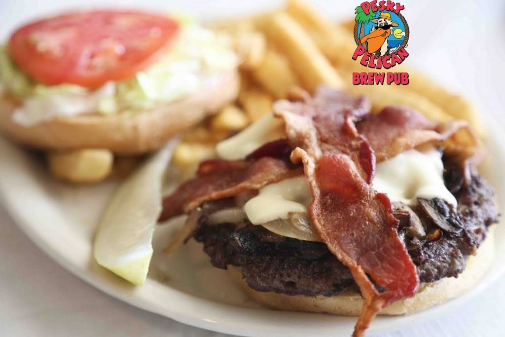 The Pesky Pelican Brew Pub | restaurant | 923 72nd St N, St. Petersburg, FL 33710, USA | 7273029600 OR +1 727-302-9600